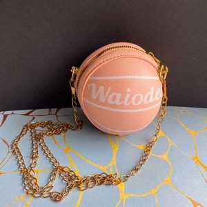 Waioder Mini Basketball Bag - Light Pink